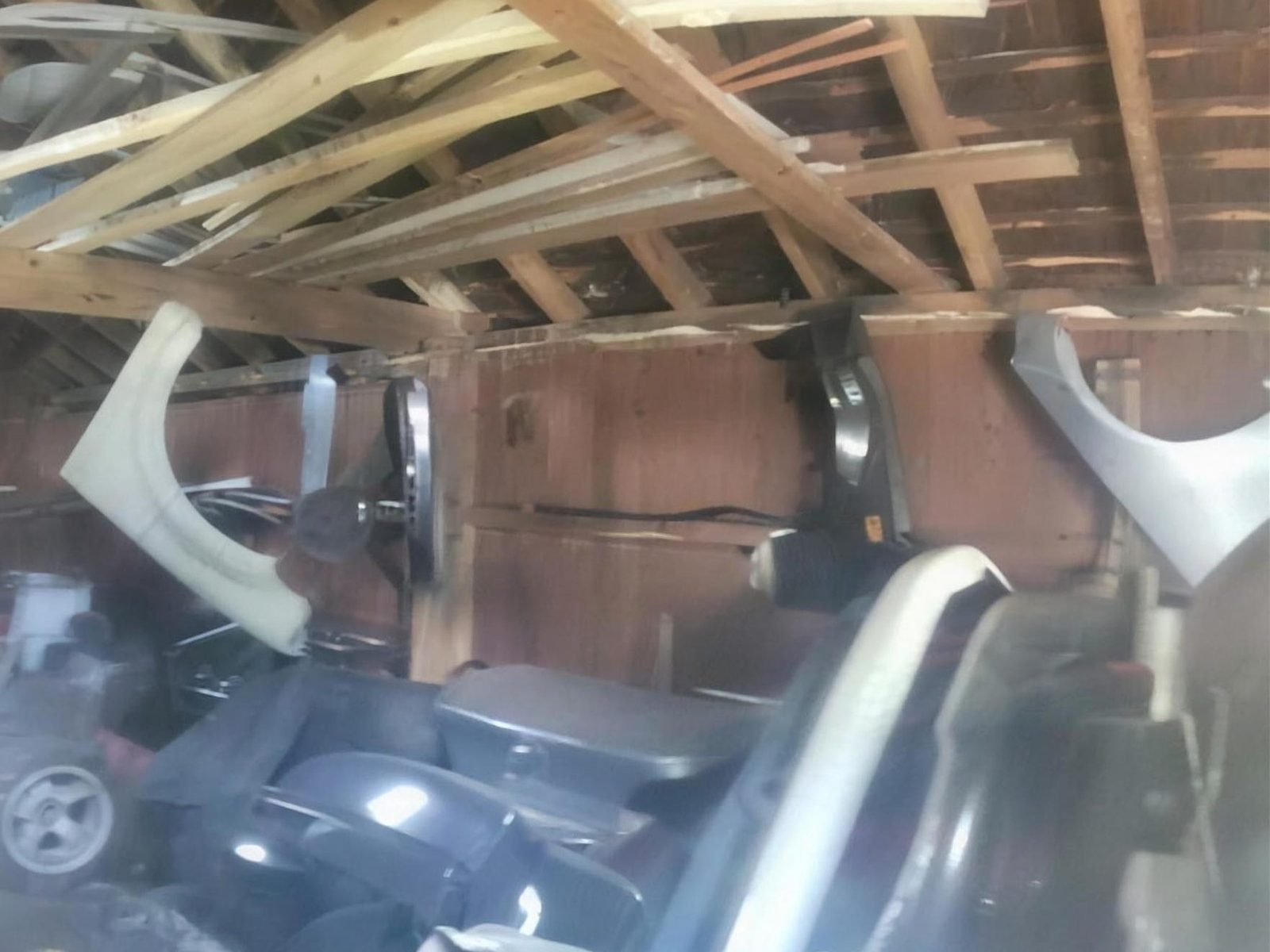 Barn Find Lot: Massive Collection of Car Seats, Body Panels, Wheels and More. Whole Lot, As-Is